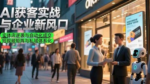 干了十年实体店老板说实话：现在入局AI仿真机器人代理加盟，到底是挖金矿还是踩大坑？